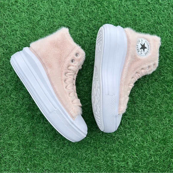 Converse Chuck Taylor All Star Move Hi Blush Hush - Picture 8 of 14